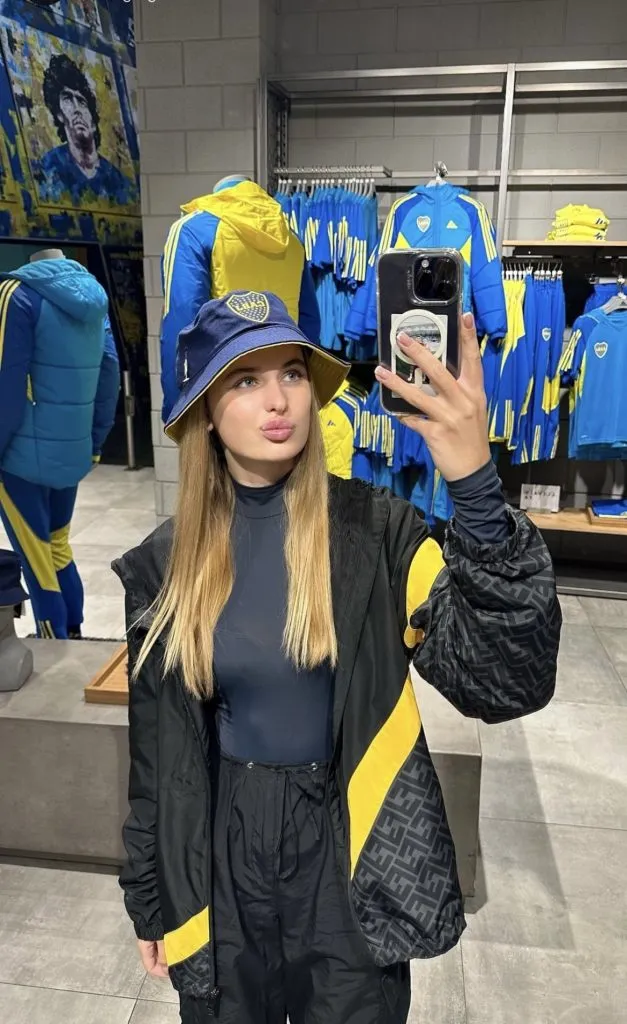 Stacy, pareja del paraguayo Enciso