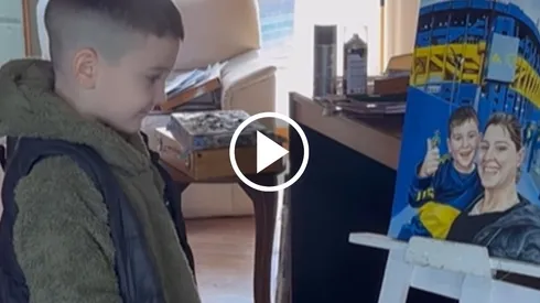 Una imagen que emociona. Foto: captura de video.