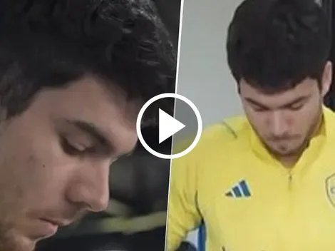 VIDEO | Blondel comenzó su recuperación: cuando podría volver a jugar con Boca
