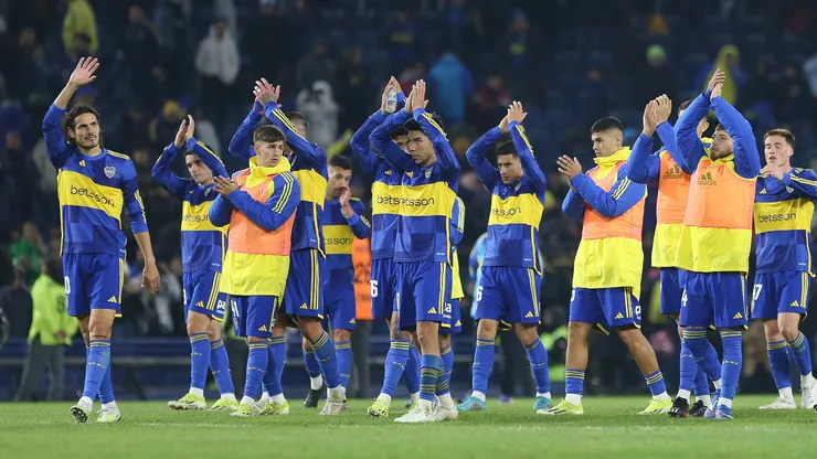 Los concentrados de Boca para enfrentar a Nacional Potosí.