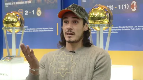 Edinson Cavani habló del gol anulado frente a Talleres.