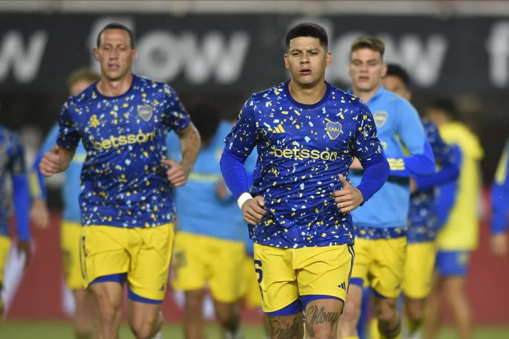 Lema y Rojo en Boca. (Getty)