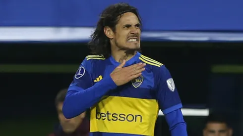 Edinson no imagina su vida lejos de Boca. Foto: Imago.