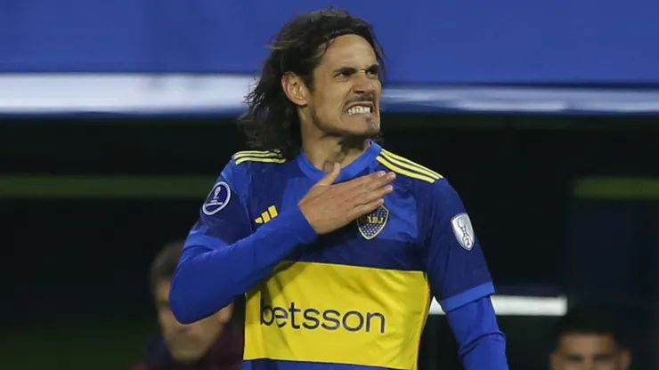 Edinson no imagina su vida lejos de Boca. Foto: Imago.