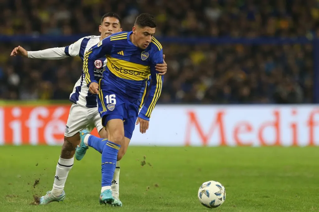 Merentiel ante Talleres de Córdoba. (Getty)