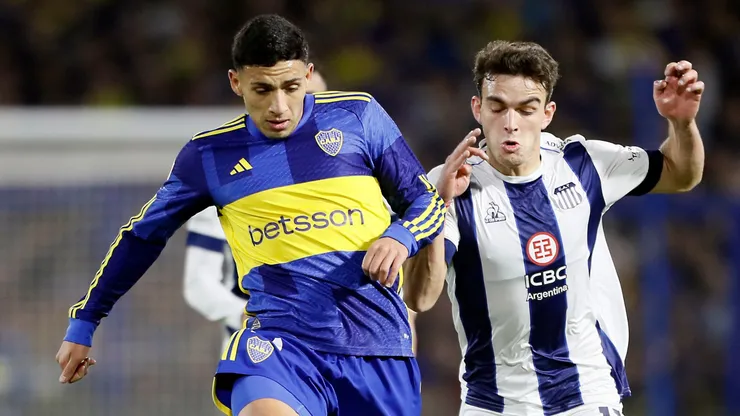 Boca vs. Talleres por la Liga Profesional.