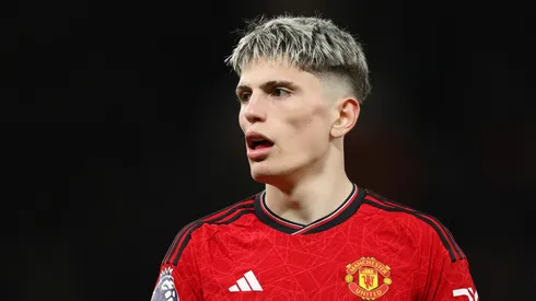 Garnacho reveló de qué club es hincha en Argentina.