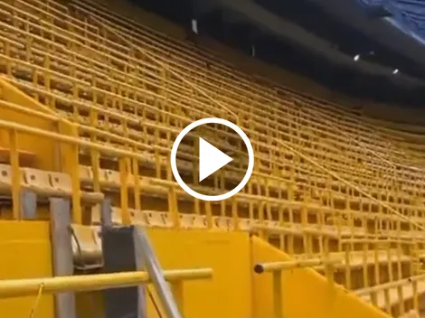 VIDEO | Cómo quedó la nueva platea que armó Boca en La Bombonera