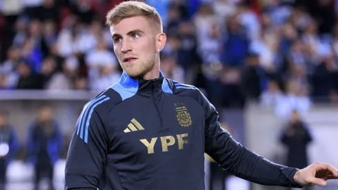 Nicolás Valentini, en la Selección Argentina.