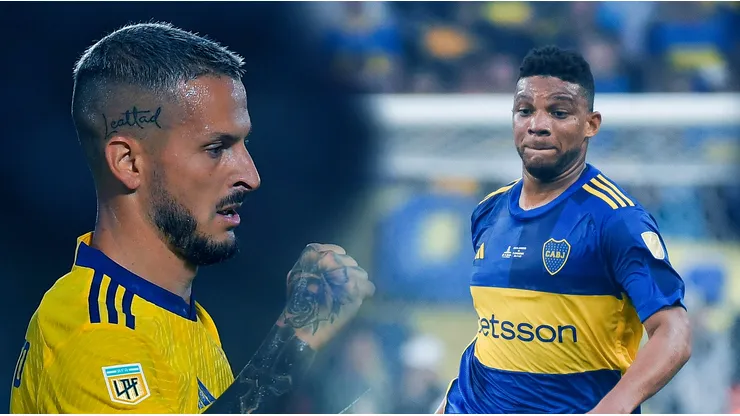Benedetto y Fabra, dos que podrían irse de Boca. Foto: Imago