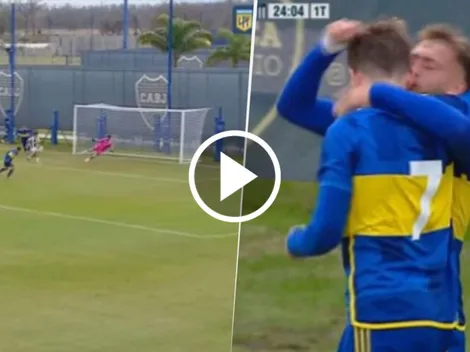 VIDEO | El golazo de la Reserva de Boca ante Talleres para una victoria clave