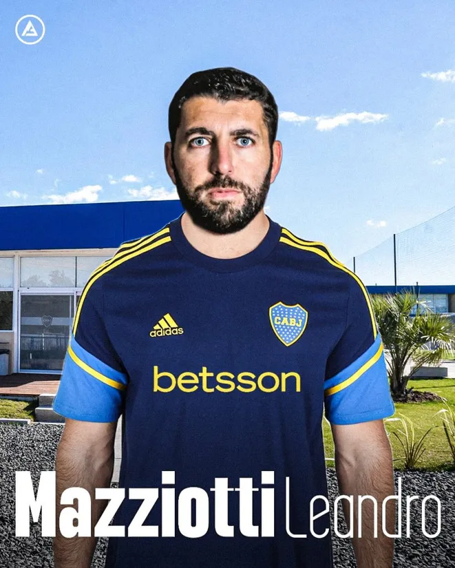 Mazziotti, preparado físico de Boca. (@AnaIyticsCABJ)