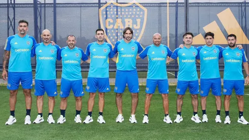 Los preparadores físicos de Boca que llegaron de la mano de Diego Martínez.