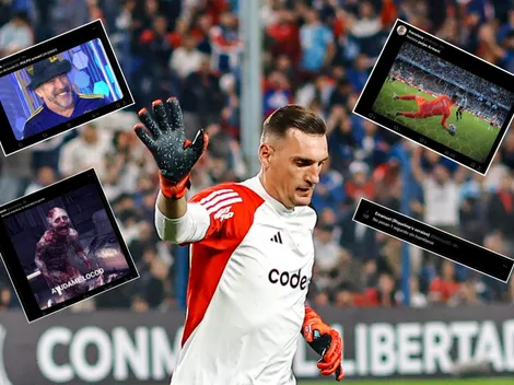 VIDEO | El cantito de los hinchas de River para Armani que hizo estallar de risa a los de Boca