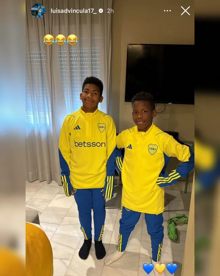 El encuentro de Advíncula con sus hijos