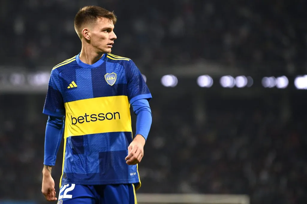 Kevin Zenón en Boca (Getty Images)