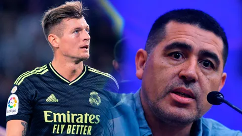 Kross y Román, dos leyendas del fútbol. Foto: Imago.