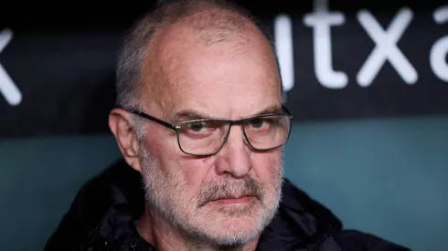 Marcelo Bielsa, entrenador de la Selección de Uruguay