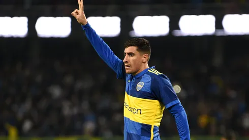 Merentiel fue una de las figuras ante Central Córdoba.