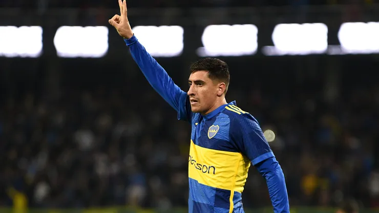 Merentiel fue una de las figuras ante Central Córdoba.