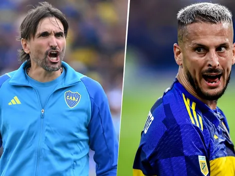 La frase de Benedetto a Diego Martínez que desencadenó la furia del DT de Boca: "Noches alegres..."