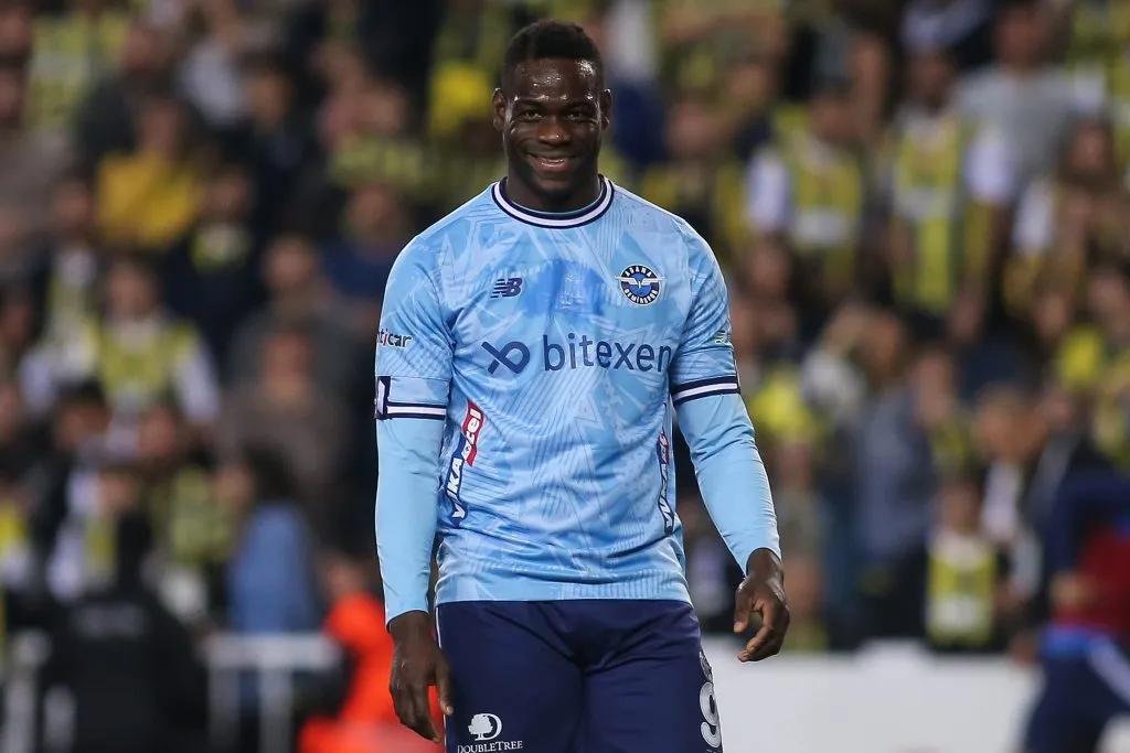 Balotelli en el Adana Demirspor de la Primera División de Turquía (Getty Images)