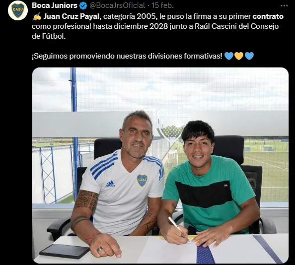 Payal puso la firma. (Captura)