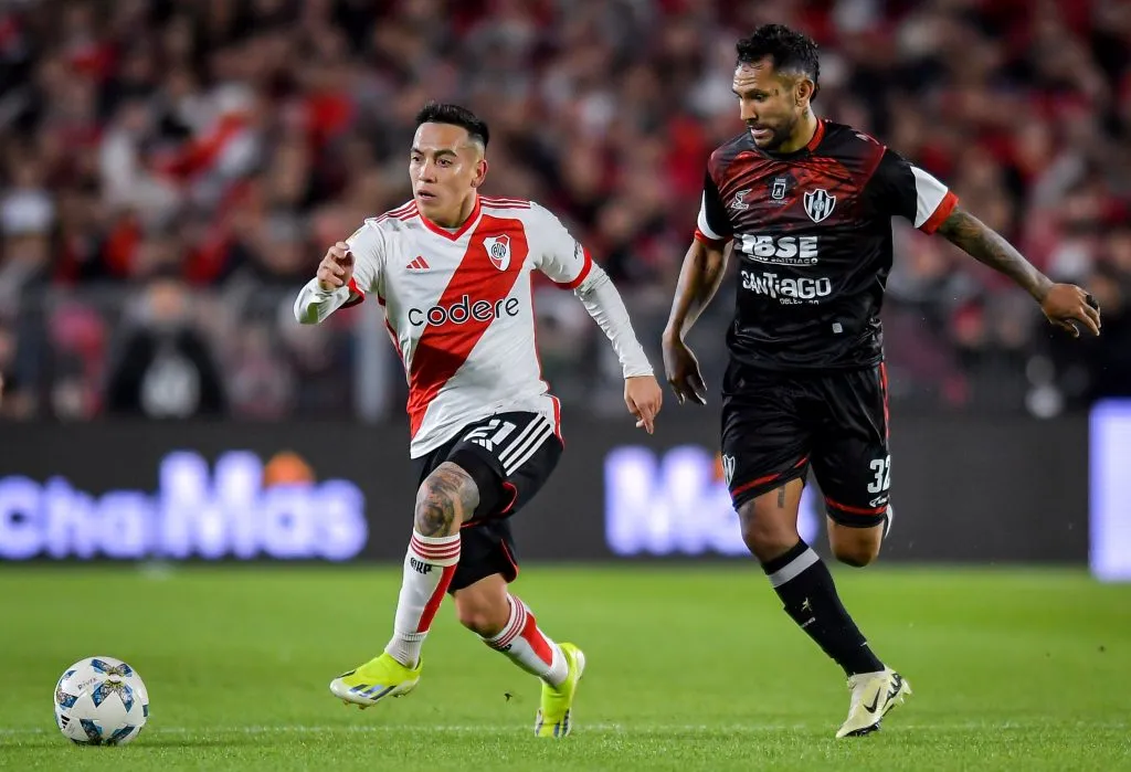 Walter Montoya ante River. (Getty)