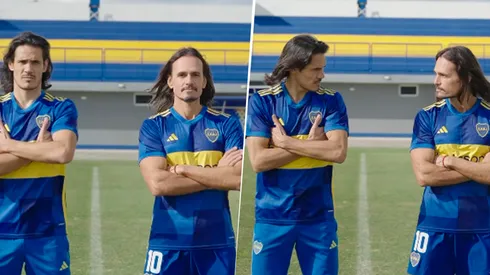 Edinson Cavani y Christian Sancho. Que son parecidos, son parecidos.