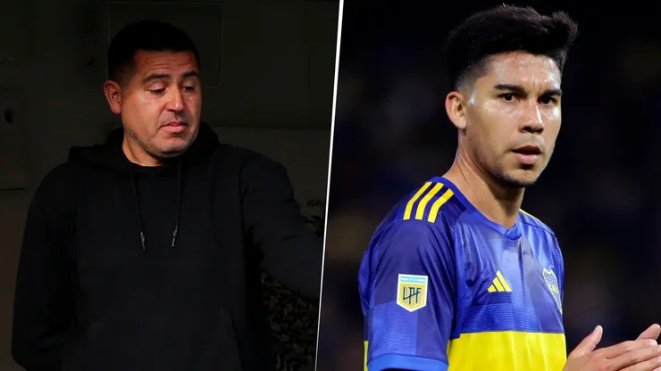 La reunión entre Juan Román Riquelme y Guillermo Fernández.
