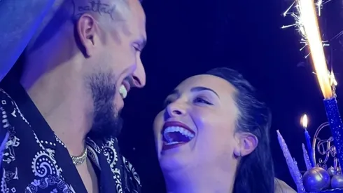 Darío Benedetto, en su cumpleaños.