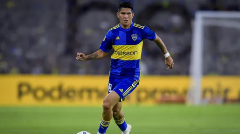 Campuzano jugando en La Bombonera. Foto: Getty