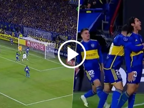 VIDEO | Golazo de Cavani: tras una gran jugada, Boca abrió el marcador vs. Fortaleza