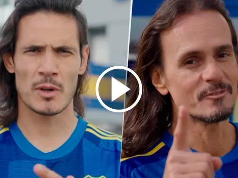 VIDEO | La publicidad que protagonizaron Cavani y Christian Sancho en Boca Predio