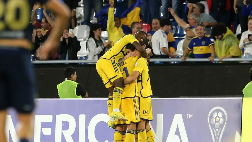 Boca viene de lograr un triunfo ante Trinidense en Paraguay. (Getty)