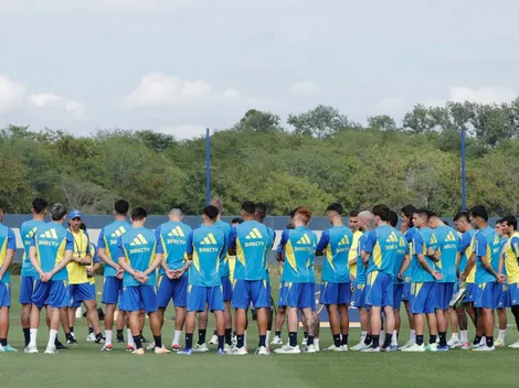 Preocupación en Boca: un jugador se resintió de su lesión