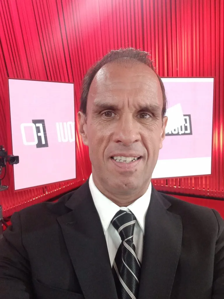 Carlos Fernando Navarro Montoya, ex jugador de Boca y actual panelista de ESPN.