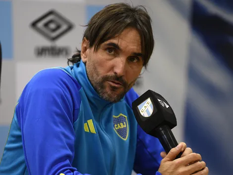 Diego Martínez reveló el motivo del cambio más llamativo que hizo en Boca: "Lo decidimos con los jugadores"
