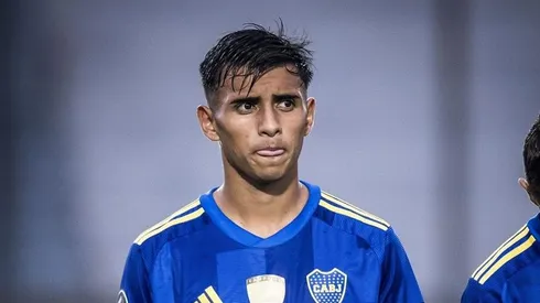 Milton Delgado, juvenil de Boca que sería titular contra Atlético Tucumán