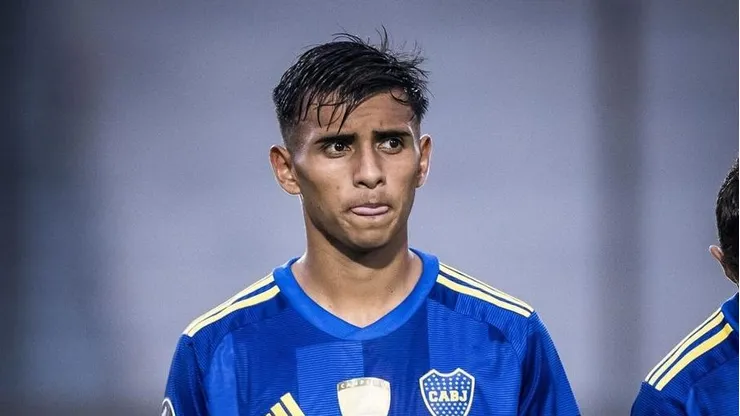 Milton Delgado, juvenil de Boca que sería titular contra Atlético Tucumán