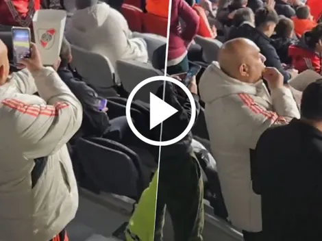 VIDEO | Grabaron a un hincha de River haciendo lo que a cualquier fanático de Boca indignaría: "Todo lo que no queremos"