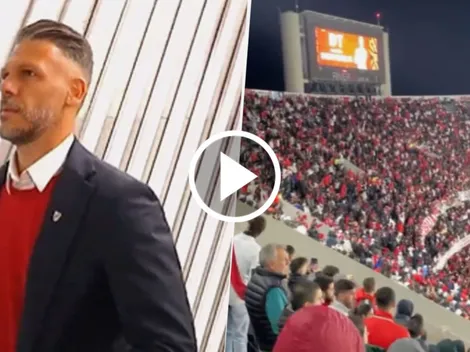 VIDEO | Silbaron a Demichelis en el Monumental y los hinchas de Boca estallaron en las redes