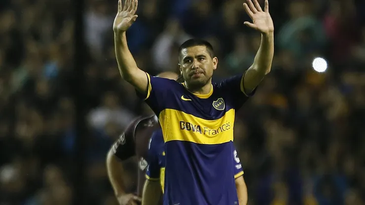 A 10 años del último lujo de Riquelme en La Bombonera.