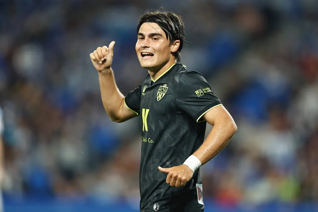 Luka Romero, en Almería. (IMAGO)