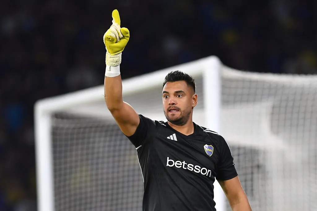 Romero mejoró físicamente con Boca. (Getty)