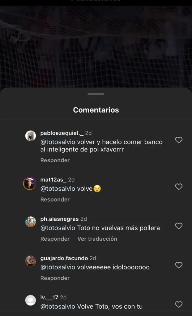 Los hinchas de Boca pidieron a Salvio