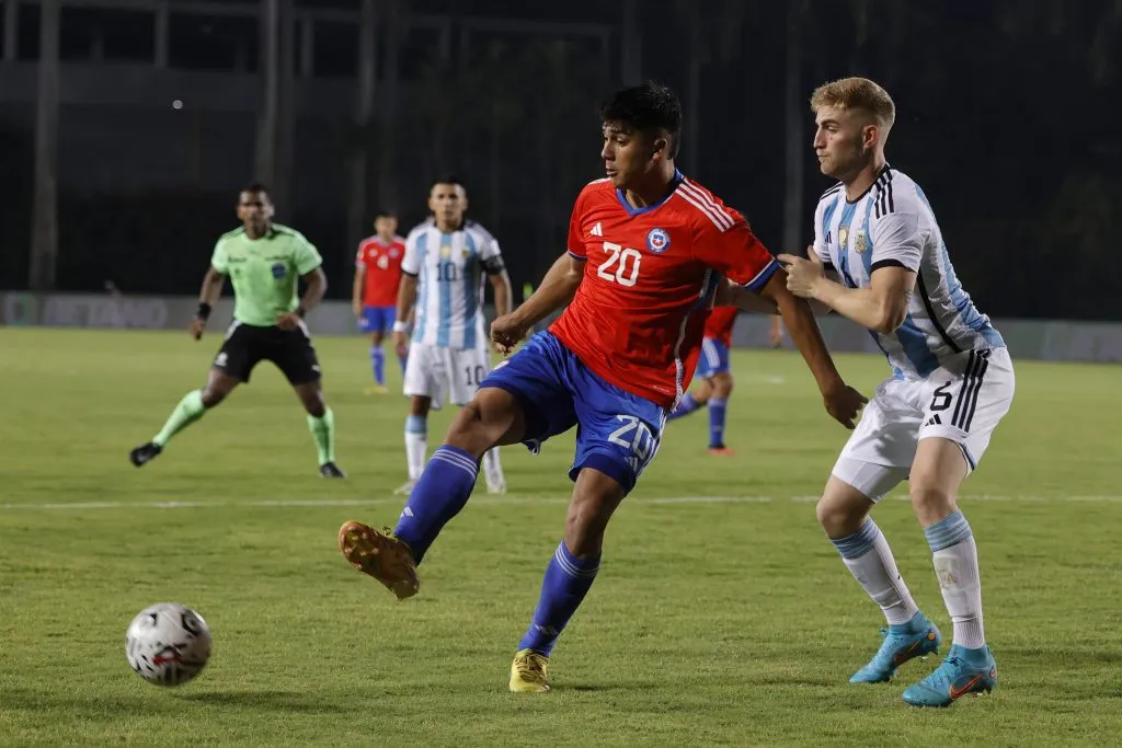 Valentini, en la Selección Argentina. (IMAGO)