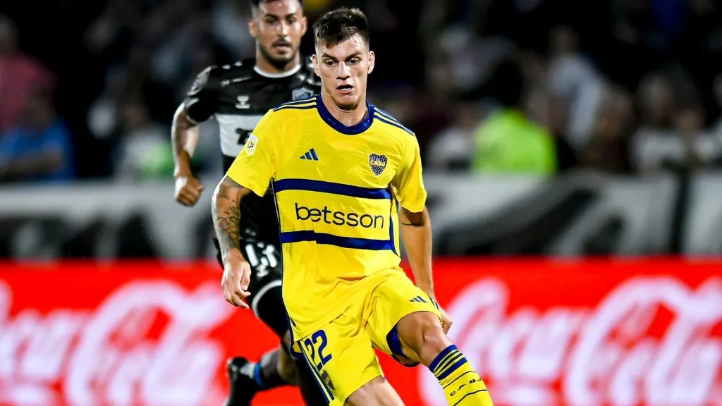 Zenón tuvo su debut oficial en Boca ante Platense. (Getty)