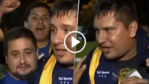 El emotivo gesto de un hincha de River.