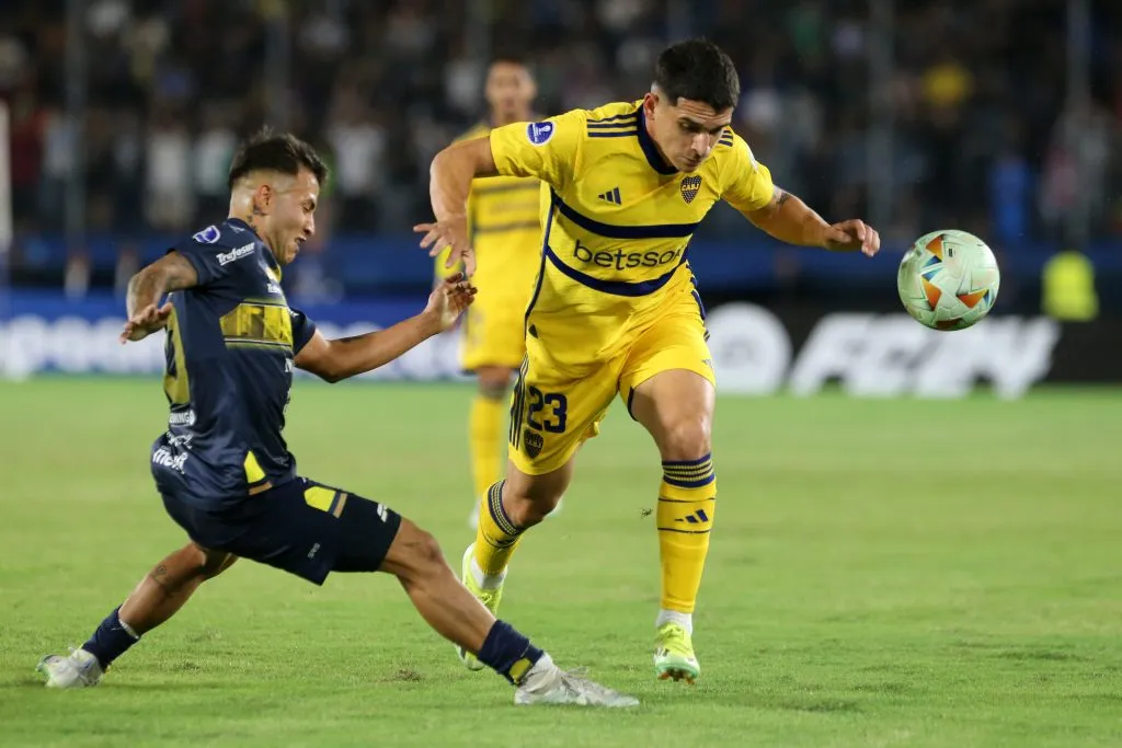 Brian Andrada vs. Boca por Copa Sudamericana (Getty Images)